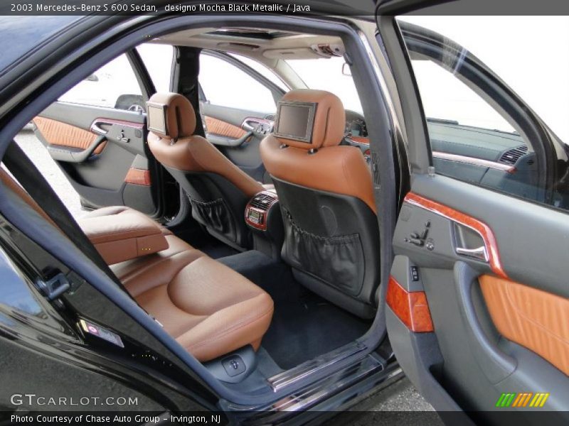 designo Mocha Black Metallic / Java 2003 Mercedes-Benz S 600 Sedan