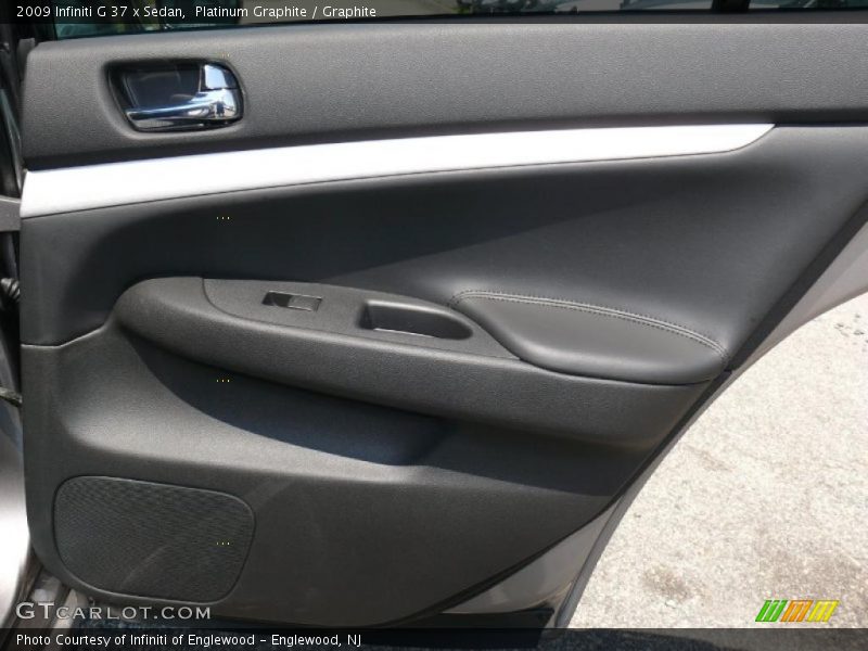 Platinum Graphite / Graphite 2009 Infiniti G 37 x Sedan