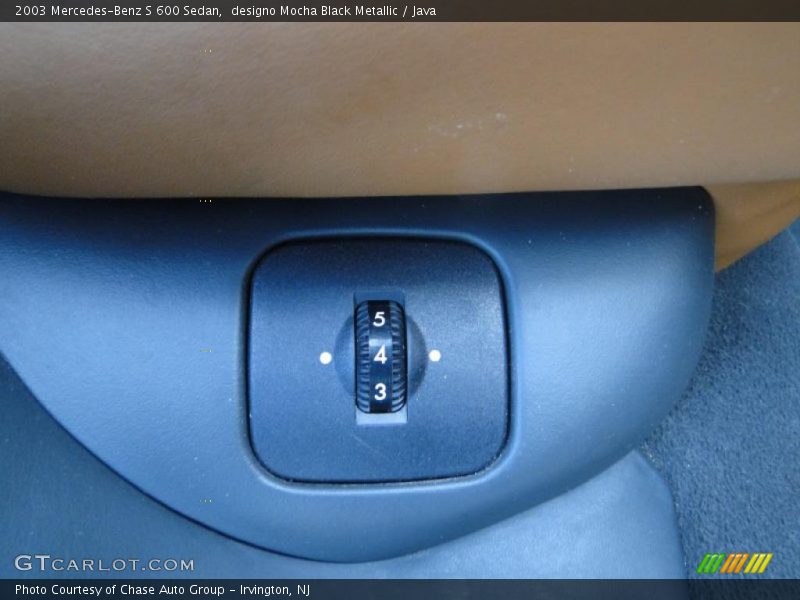 designo Mocha Black Metallic / Java 2003 Mercedes-Benz S 600 Sedan