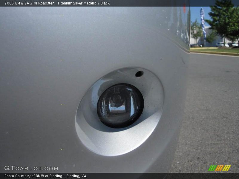 Titanium Silver Metallic / Black 2005 BMW Z4 3.0i Roadster