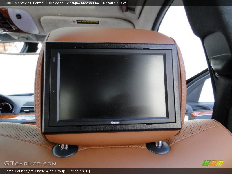designo Mocha Black Metallic / Java 2003 Mercedes-Benz S 600 Sedan