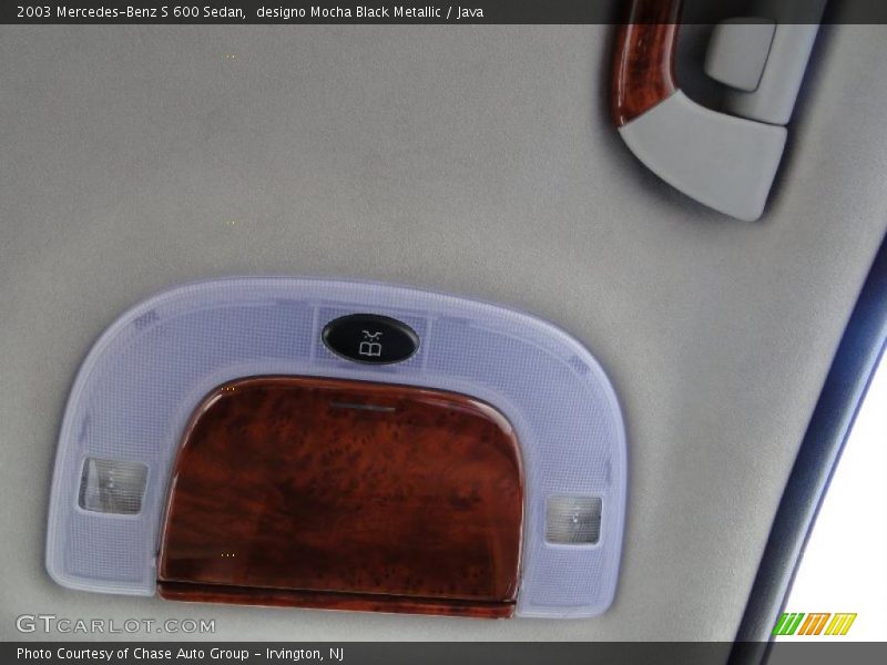 designo Mocha Black Metallic / Java 2003 Mercedes-Benz S 600 Sedan