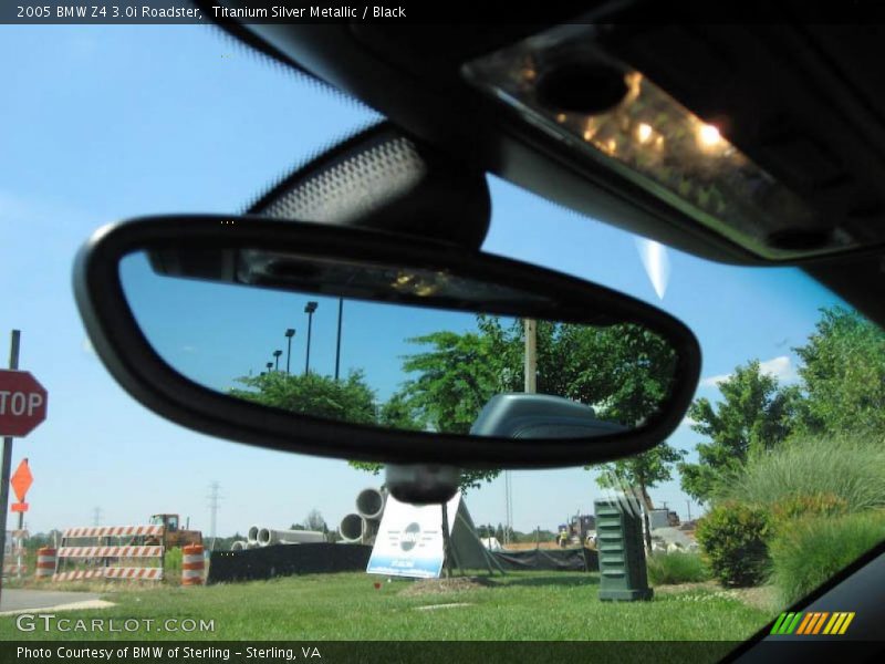 Titanium Silver Metallic / Black 2005 BMW Z4 3.0i Roadster
