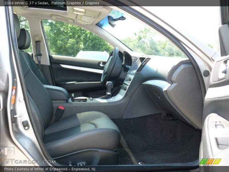 Platinum Graphite / Graphite 2009 Infiniti G 37 x Sedan