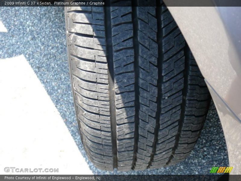Platinum Graphite / Graphite 2009 Infiniti G 37 x Sedan