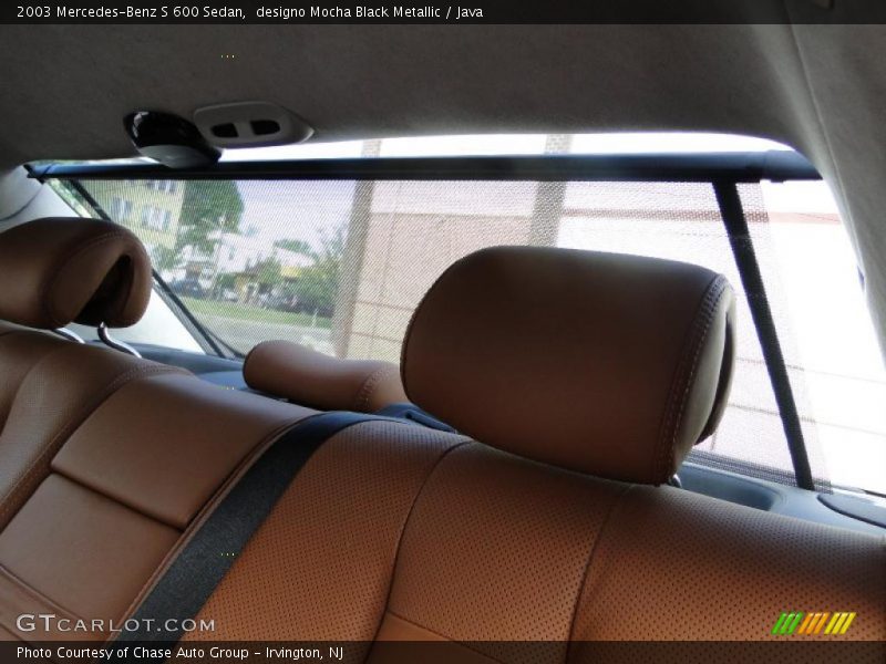 designo Mocha Black Metallic / Java 2003 Mercedes-Benz S 600 Sedan
