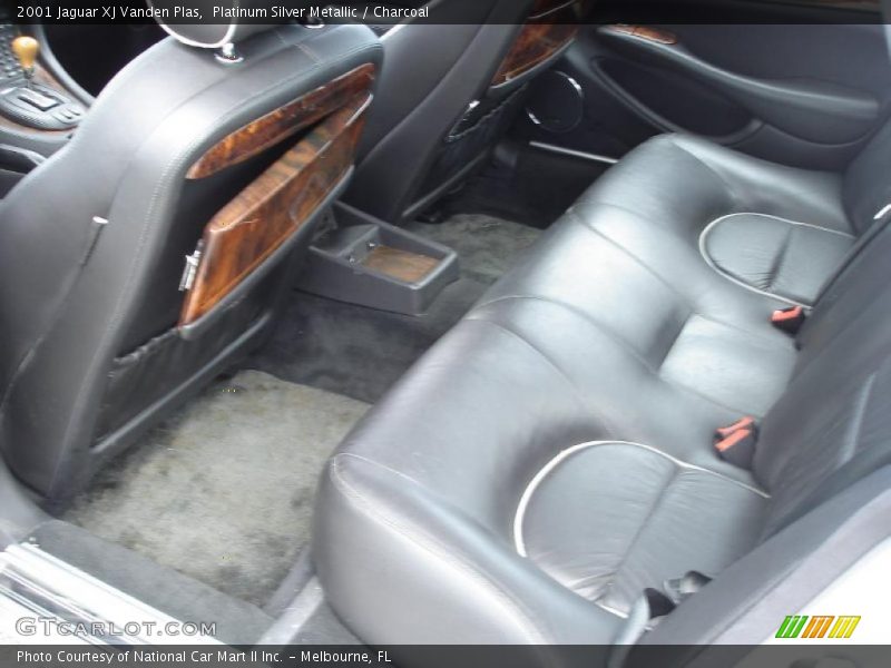 Platinum Silver Metallic / Charcoal 2001 Jaguar XJ Vanden Plas