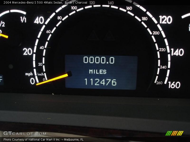 Black / Charcoal 2004 Mercedes-Benz S 500 4Matic Sedan