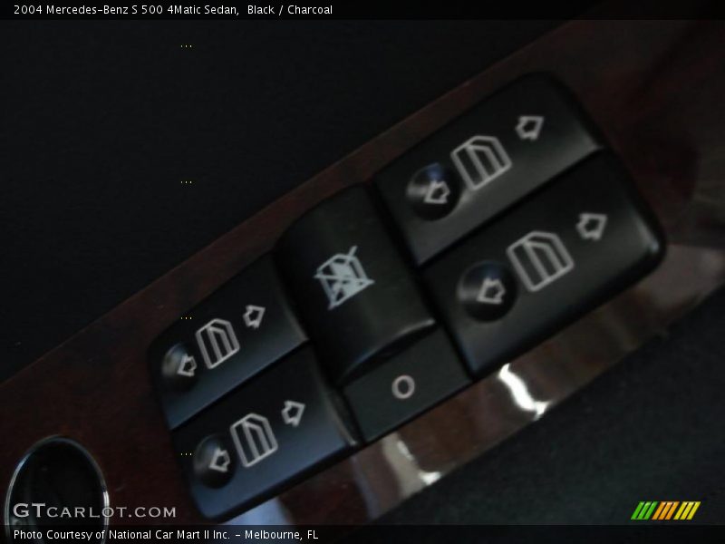 Black / Charcoal 2004 Mercedes-Benz S 500 4Matic Sedan