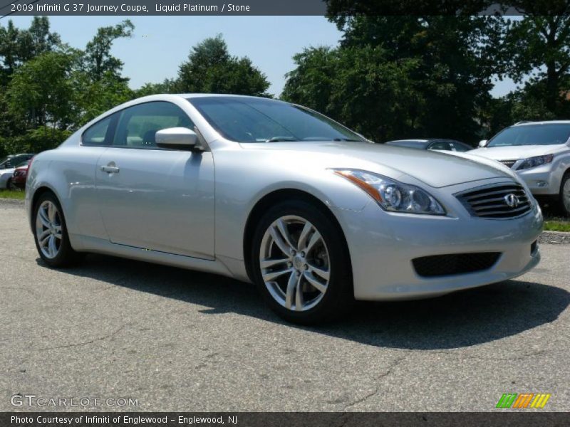 Liquid Platinum / Stone 2009 Infiniti G 37 Journey Coupe