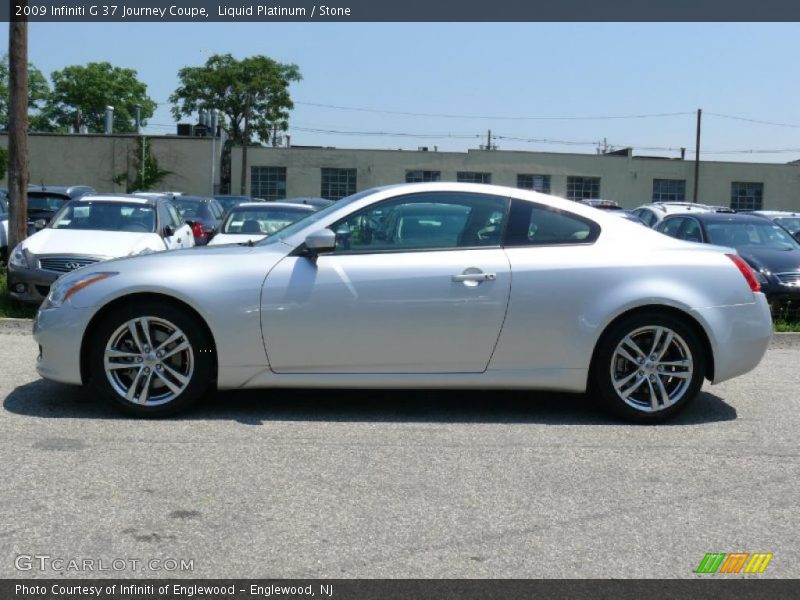 Liquid Platinum / Stone 2009 Infiniti G 37 Journey Coupe