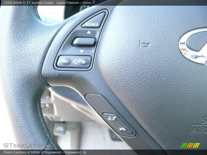 Liquid Platinum / Stone 2009 Infiniti G 37 Journey Coupe