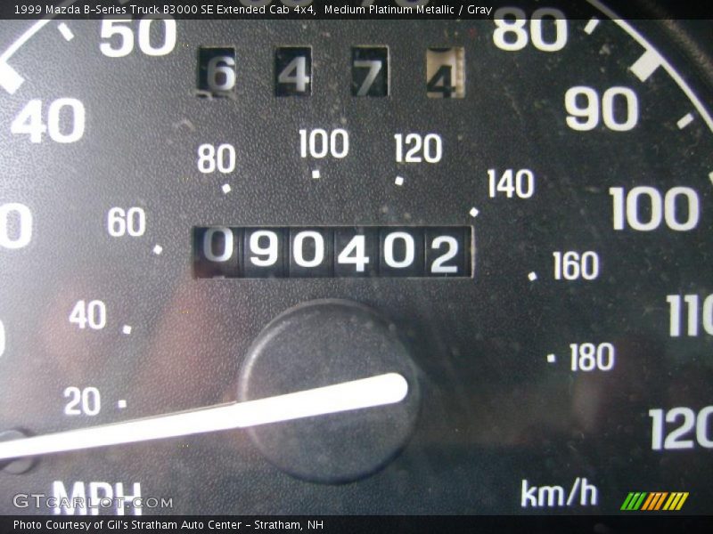 Medium Platinum Metallic / Gray 1999 Mazda B-Series Truck B3000 SE Extended Cab 4x4