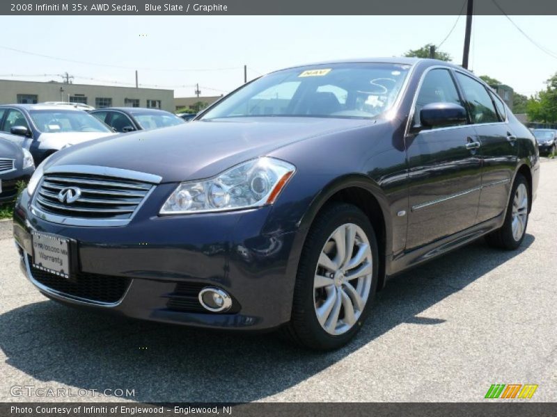 Blue Slate / Graphite 2008 Infiniti M 35x AWD Sedan