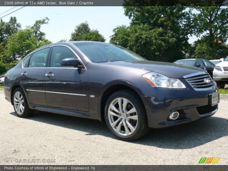 Blue Slate / Graphite 2008 Infiniti M 35x AWD Sedan