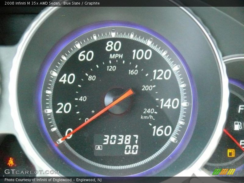 Blue Slate / Graphite 2008 Infiniti M 35x AWD Sedan
