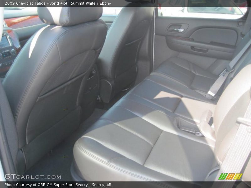 Summit White / Ebony 2009 Chevrolet Tahoe Hybrid 4x4