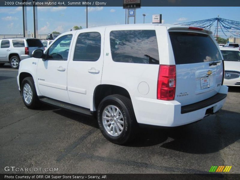 Summit White / Ebony 2009 Chevrolet Tahoe Hybrid 4x4