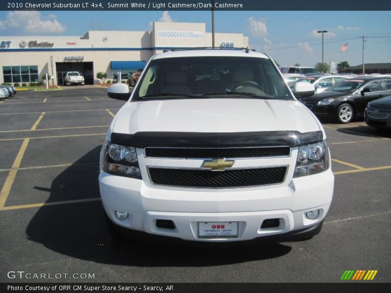 Summit White / Light Cashmere/Dark Cashmere 2010 Chevrolet Suburban LT 4x4