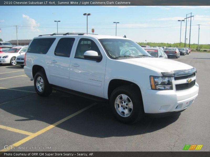 Summit White / Light Cashmere/Dark Cashmere 2010 Chevrolet Suburban LT 4x4