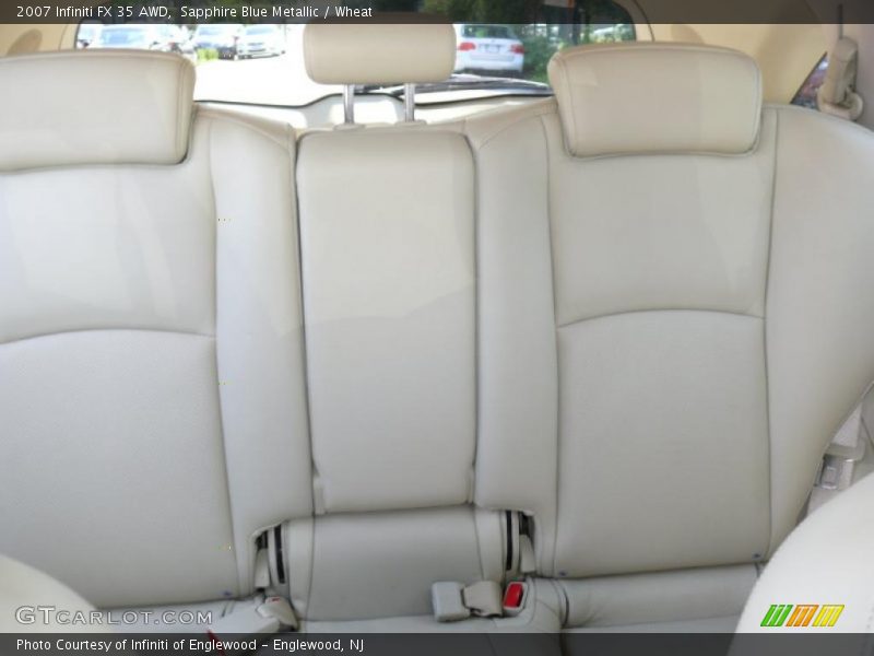 Sapphire Blue Metallic / Wheat 2007 Infiniti FX 35 AWD