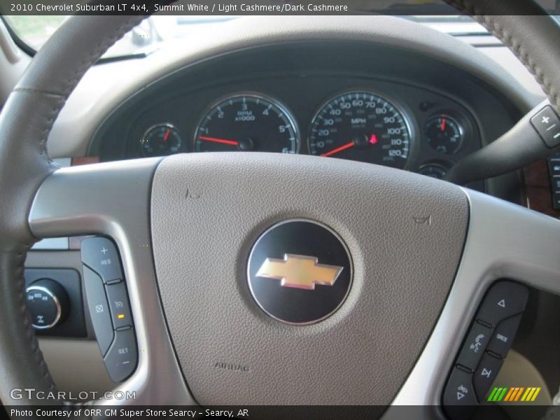 Summit White / Light Cashmere/Dark Cashmere 2010 Chevrolet Suburban LT 4x4