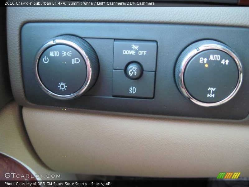 Summit White / Light Cashmere/Dark Cashmere 2010 Chevrolet Suburban LT 4x4