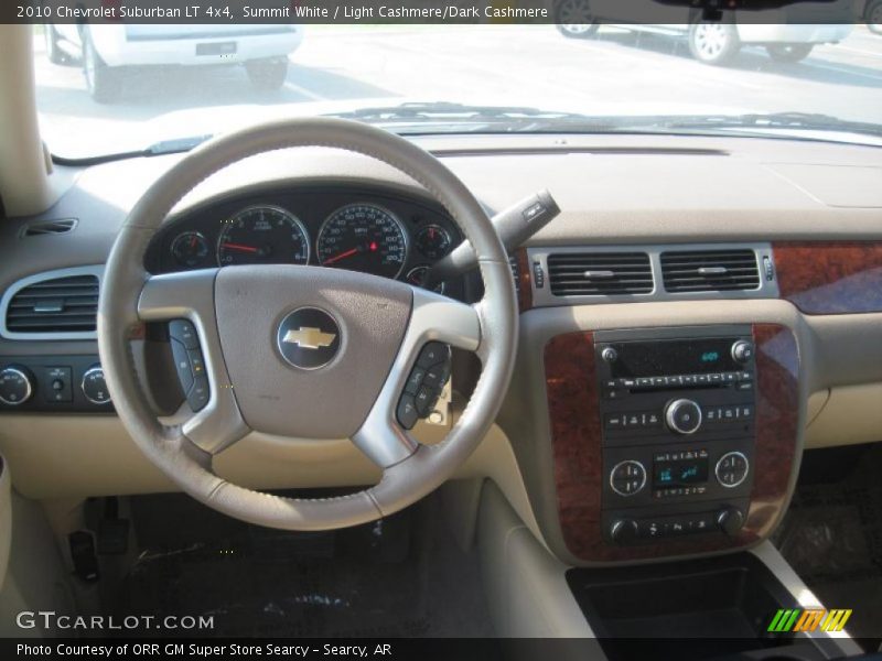 Summit White / Light Cashmere/Dark Cashmere 2010 Chevrolet Suburban LT 4x4