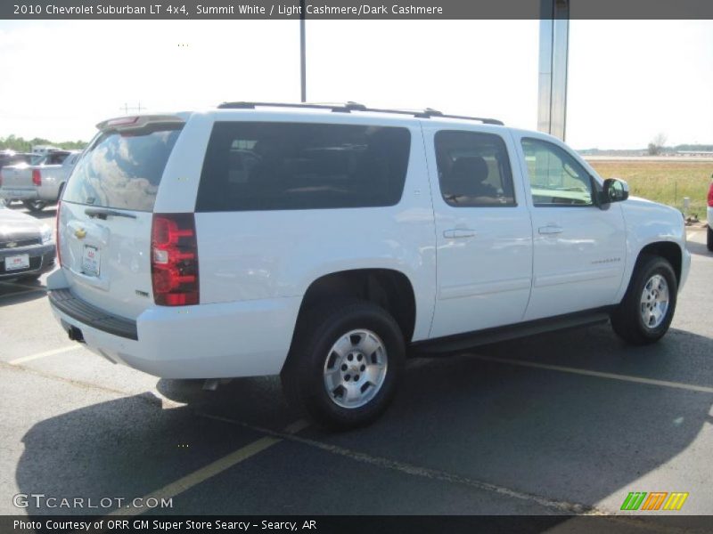 Summit White / Light Cashmere/Dark Cashmere 2010 Chevrolet Suburban LT 4x4