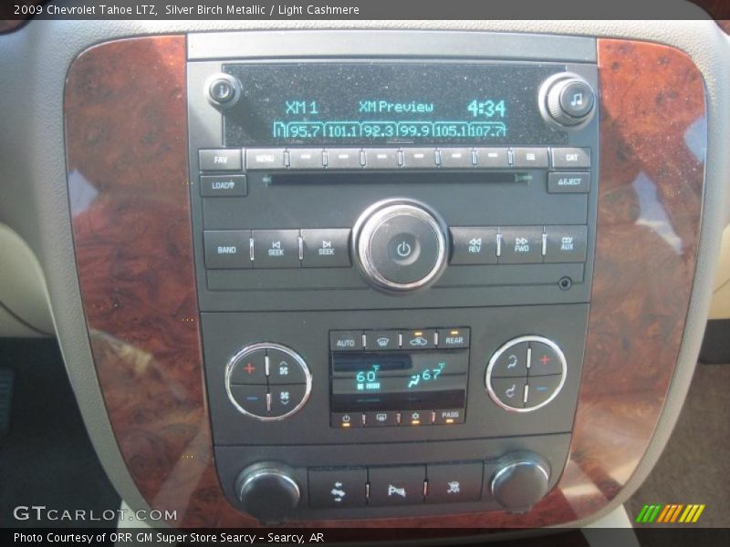 Silver Birch Metallic / Light Cashmere 2009 Chevrolet Tahoe LTZ