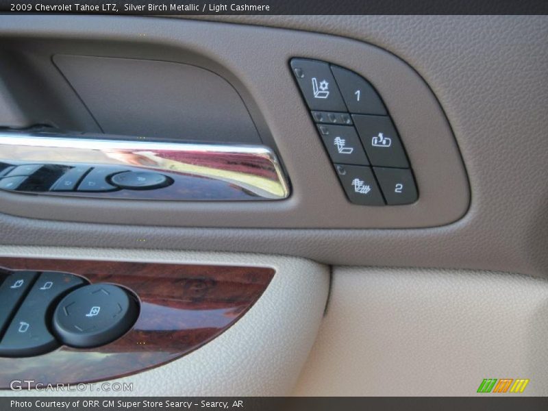 Silver Birch Metallic / Light Cashmere 2009 Chevrolet Tahoe LTZ
