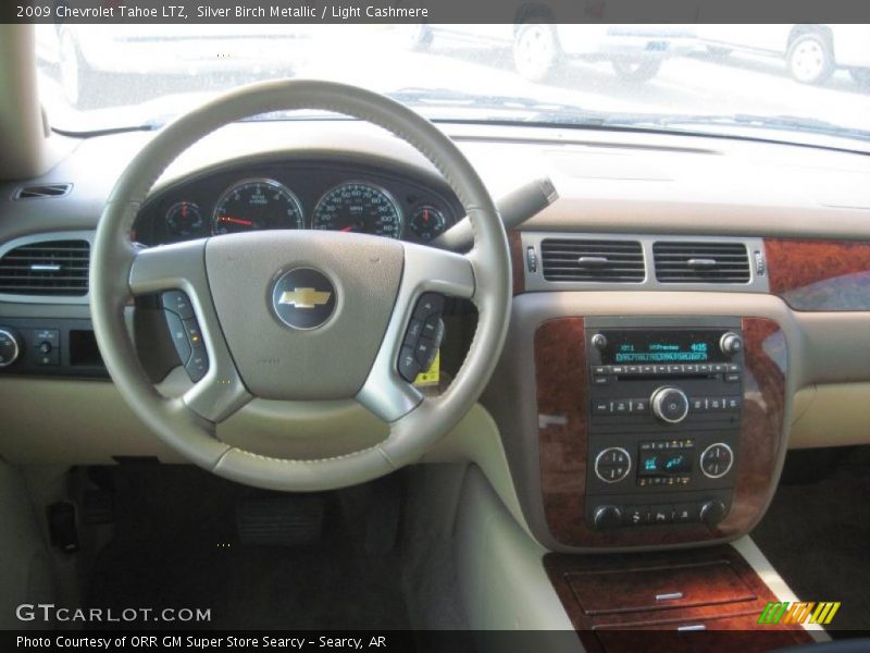 Silver Birch Metallic / Light Cashmere 2009 Chevrolet Tahoe LTZ