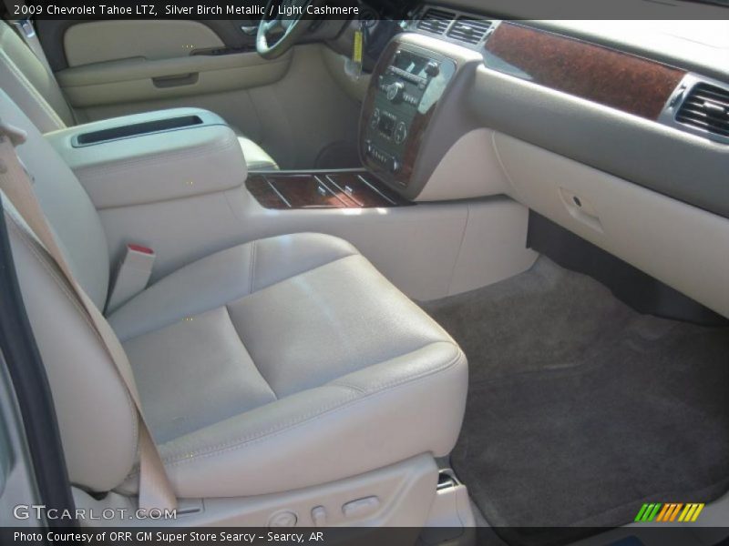 Silver Birch Metallic / Light Cashmere 2009 Chevrolet Tahoe LTZ