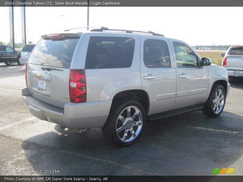 Silver Birch Metallic / Light Cashmere 2009 Chevrolet Tahoe LTZ