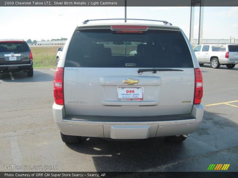 Silver Birch Metallic / Light Cashmere 2009 Chevrolet Tahoe LTZ