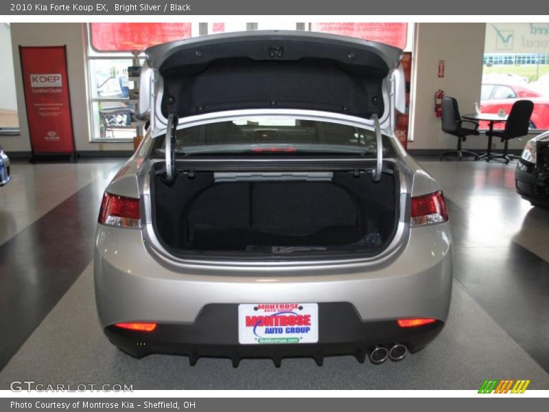 Bright Silver / Black 2010 Kia Forte Koup EX