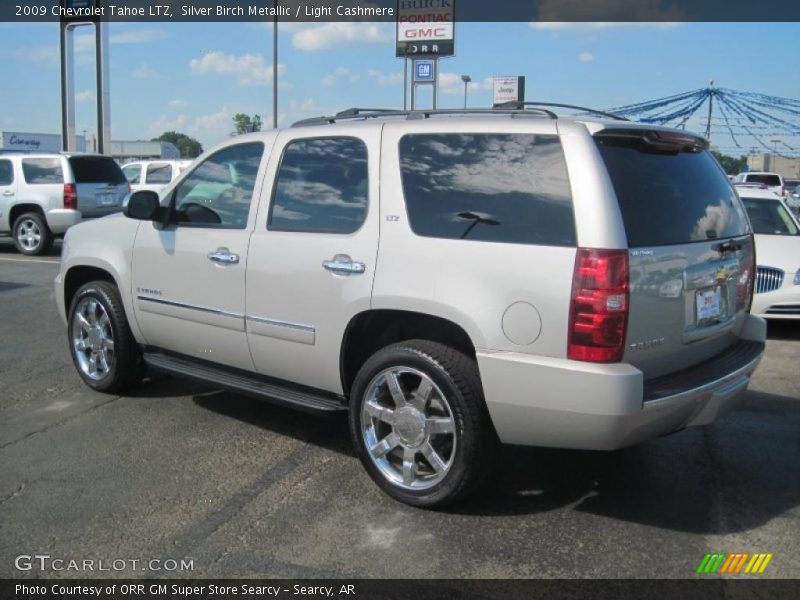 Silver Birch Metallic / Light Cashmere 2009 Chevrolet Tahoe LTZ