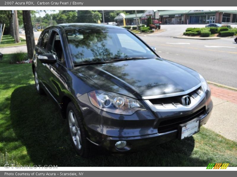 Carbon Gray Pearl / Ebony 2007 Acura RDX