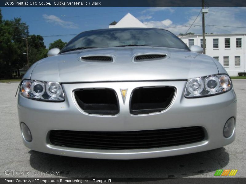 Quicksilver Metallic / Black 2005 Pontiac GTO Coupe