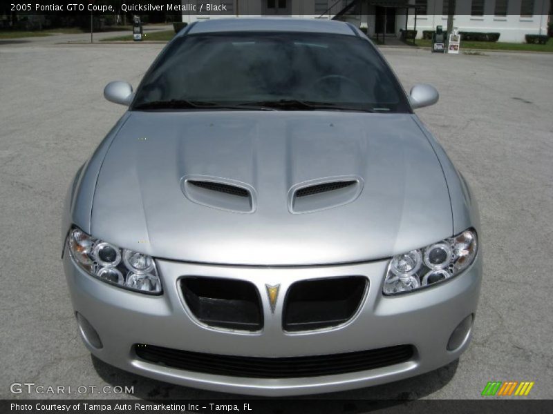 Quicksilver Metallic / Black 2005 Pontiac GTO Coupe