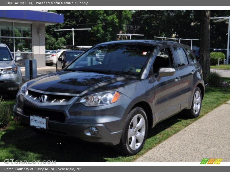 Polished Metal Metallic / Ebony 2008 Acura RDX