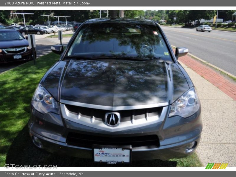 Polished Metal Metallic / Ebony 2008 Acura RDX