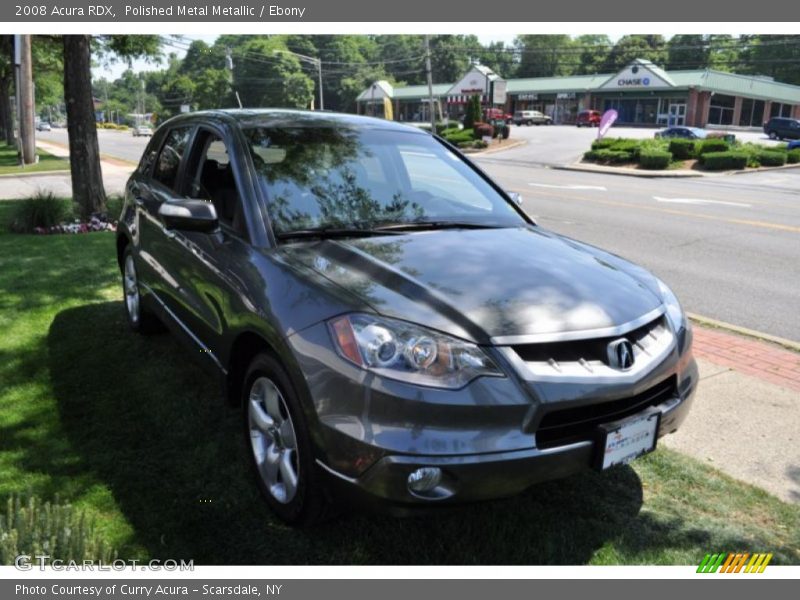 Polished Metal Metallic / Ebony 2008 Acura RDX