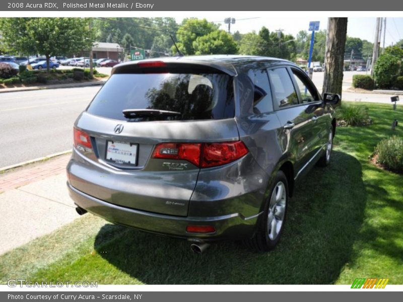 Polished Metal Metallic / Ebony 2008 Acura RDX