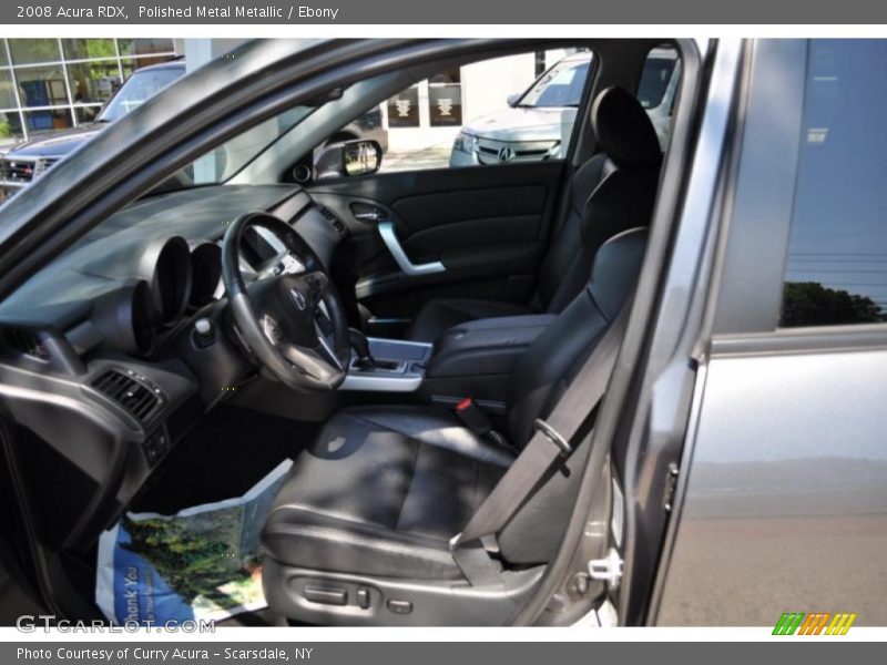 Polished Metal Metallic / Ebony 2008 Acura RDX
