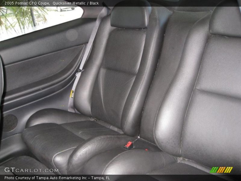 Quicksilver Metallic / Black 2005 Pontiac GTO Coupe