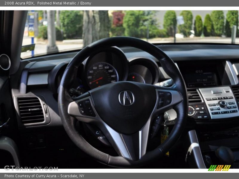 Polished Metal Metallic / Ebony 2008 Acura RDX