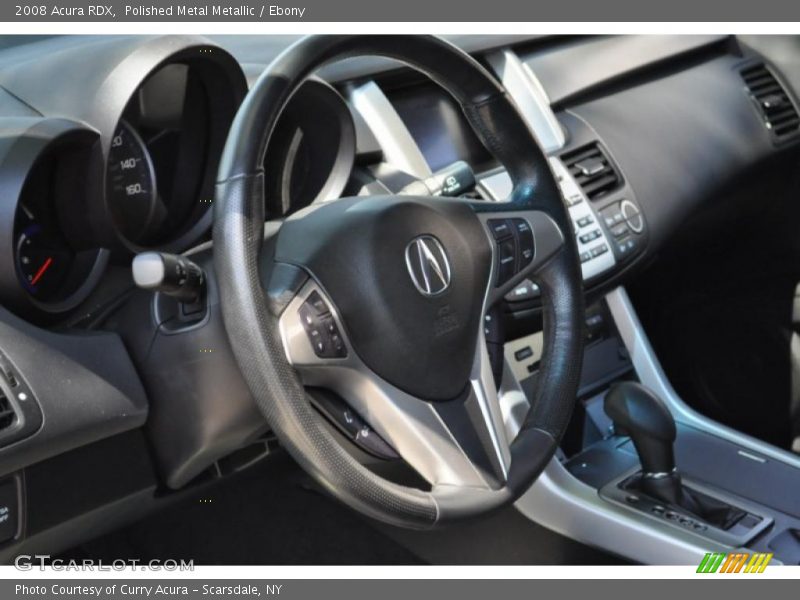 Polished Metal Metallic / Ebony 2008 Acura RDX