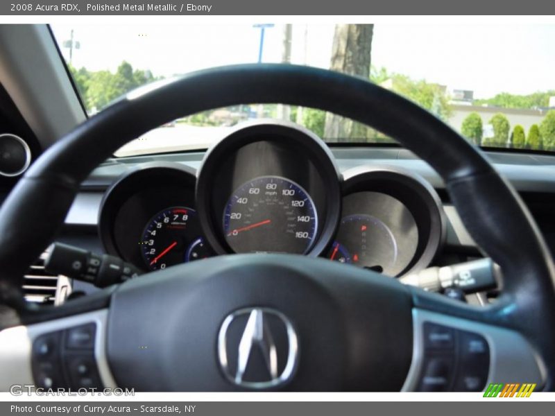 Polished Metal Metallic / Ebony 2008 Acura RDX