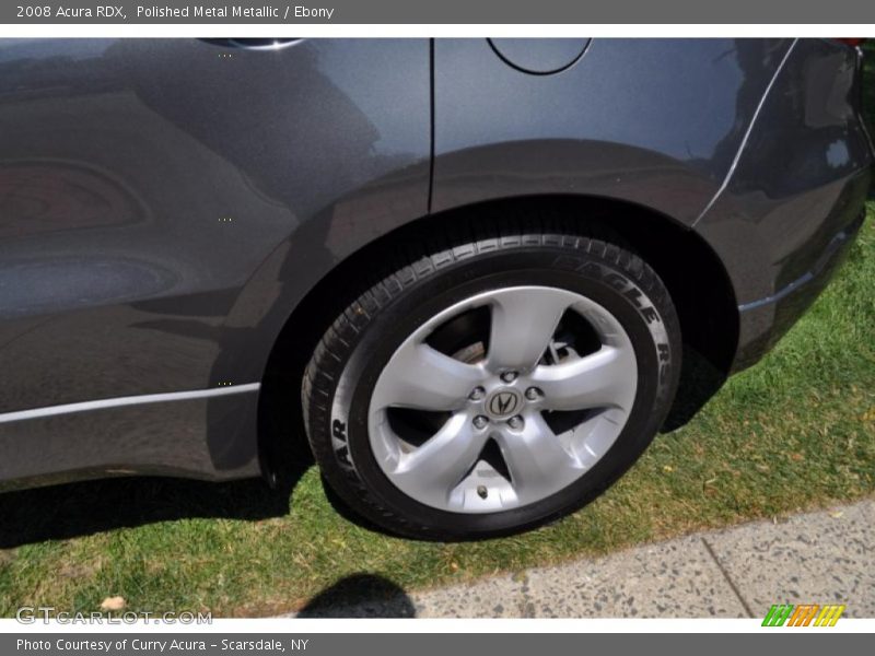 Polished Metal Metallic / Ebony 2008 Acura RDX